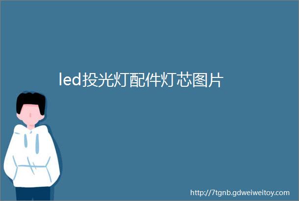 led投光灯配件灯芯图片